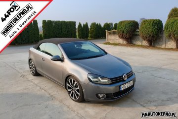 VW GOLF CABRIO 1600 TDI zarejestrowany w kraju
