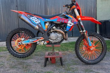 CROSS KTM SXF 450   Stan perfekcyjny Silnik super